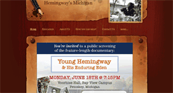 Desktop Screenshot of hemingwaysmichigan.com